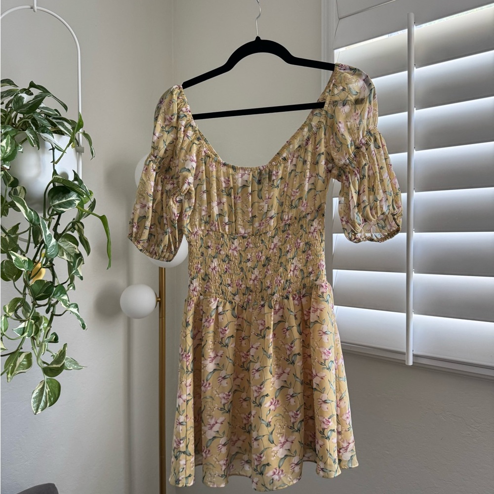 Sabo Skirt Floral Mini Dress - Picture 3 of 5